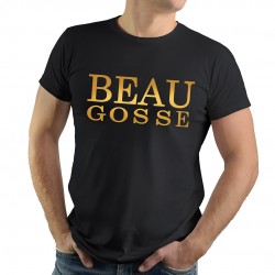 T-Shirt Beau Gosse impression dorée