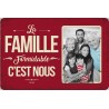 Plaque vintage "La famille formidable"