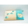Coussin rectangulaire ourson