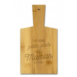 Planche en BAMBOU "PETITS PLATS DE MAMAN"