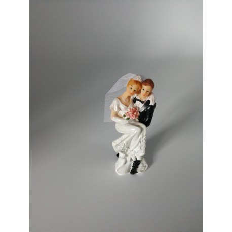 Figurine Couple enlacé pour Mariage