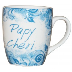 Mug dédicace "Papy chéri"