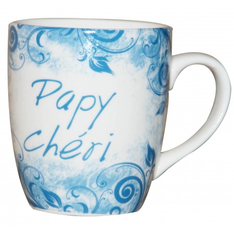 Mug dédicace "Papy chéri"