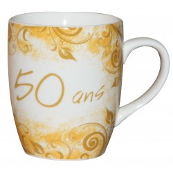 Mug dédicace "50 ANS"