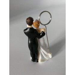 Figurine thème mariage : Porte Photo ou étiquette