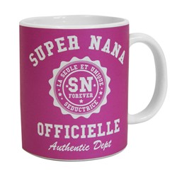 MUG OFFICIEL pour SUPER NANA - LOGO ORIGINAL