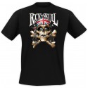 T-Shirt Rock Skull - Noir